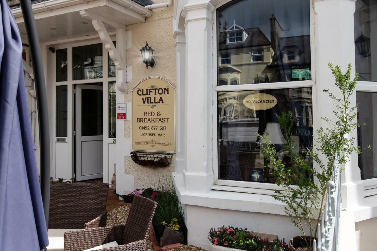 Clifton Villa Guest House Лландидно Экстерьер фото